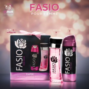 إمبر فاسيو للنساء - برفان 100مللي + سبراي 200 مللي