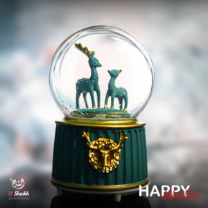 بلورة زجاجية مضيئة - غزالة