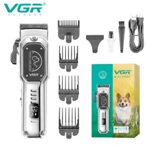 فى جى ار 201 ماكينة الحلاقة الاحترافيه للحيوانات الاليفة من VGR