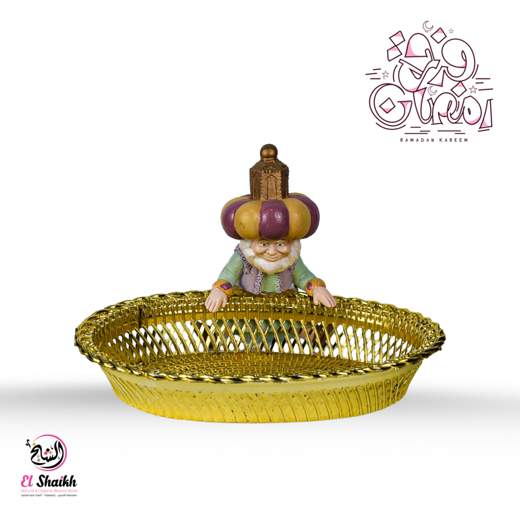 تماره وحامل مكسرات شكل فنانيس