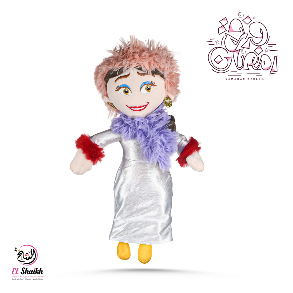 عروسه شكل مربوحه طول 42 سم