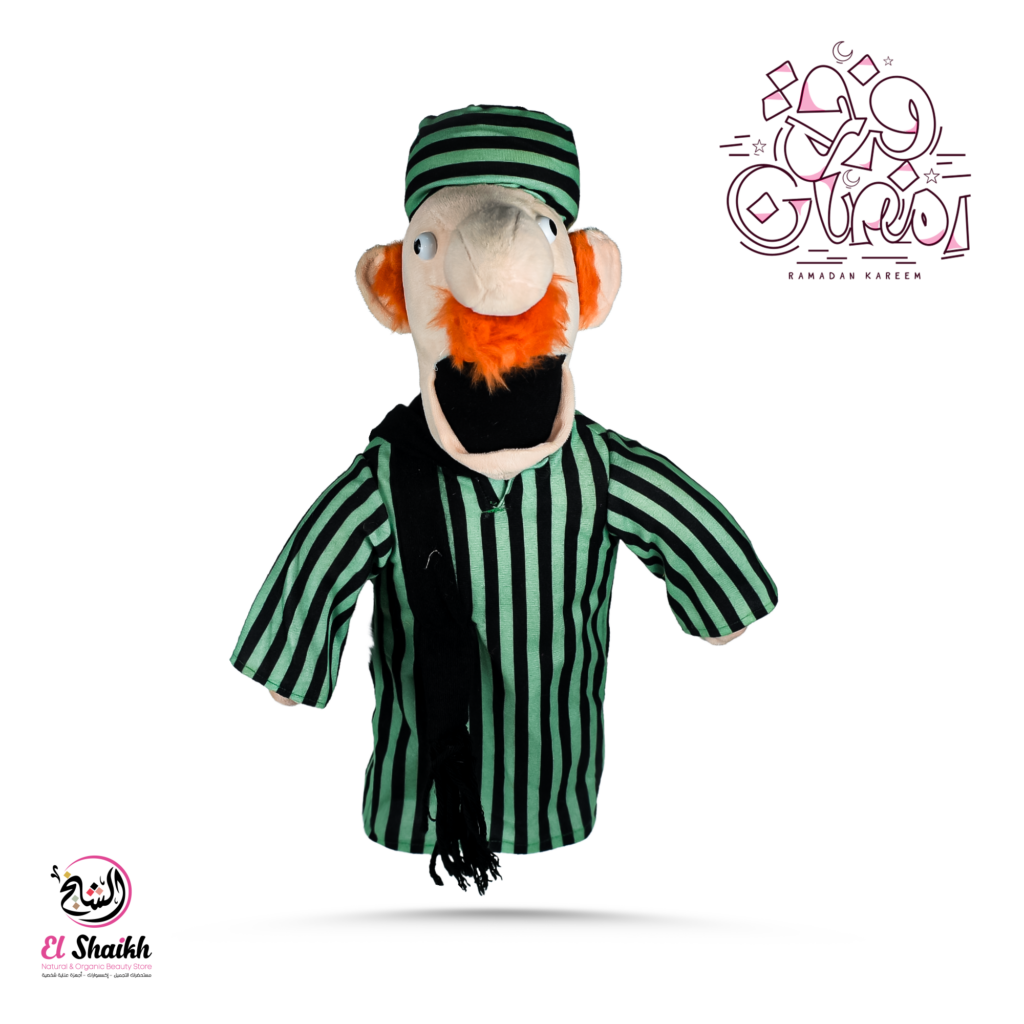 عروسه فرو شكل عم شكشك طول 42 سم