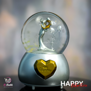 بلورة زجاجية مضيئة - كابلز فضي