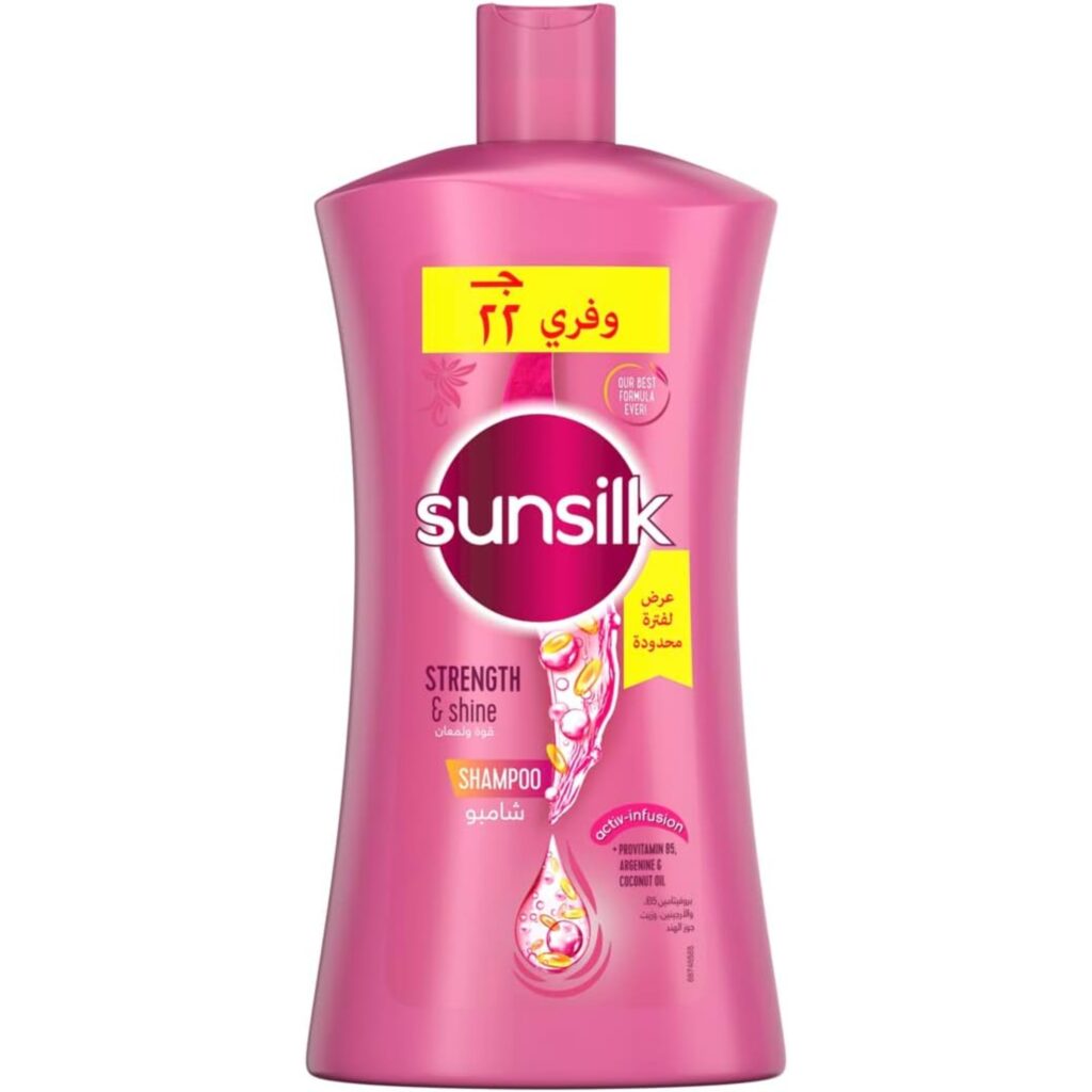 صنسيلك شامبو بينك قوة ولمعان 1 لتر