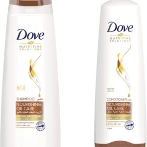 دوف شامبو 350 مل + بلسم 350 مل بالزيوت للشعر الجاف