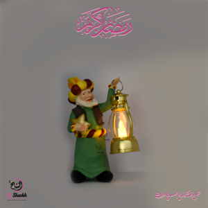 مجسم شكل فنانيس مضيئ