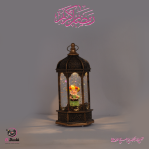 فانوس رمضان شكل فنانيس مضيئ