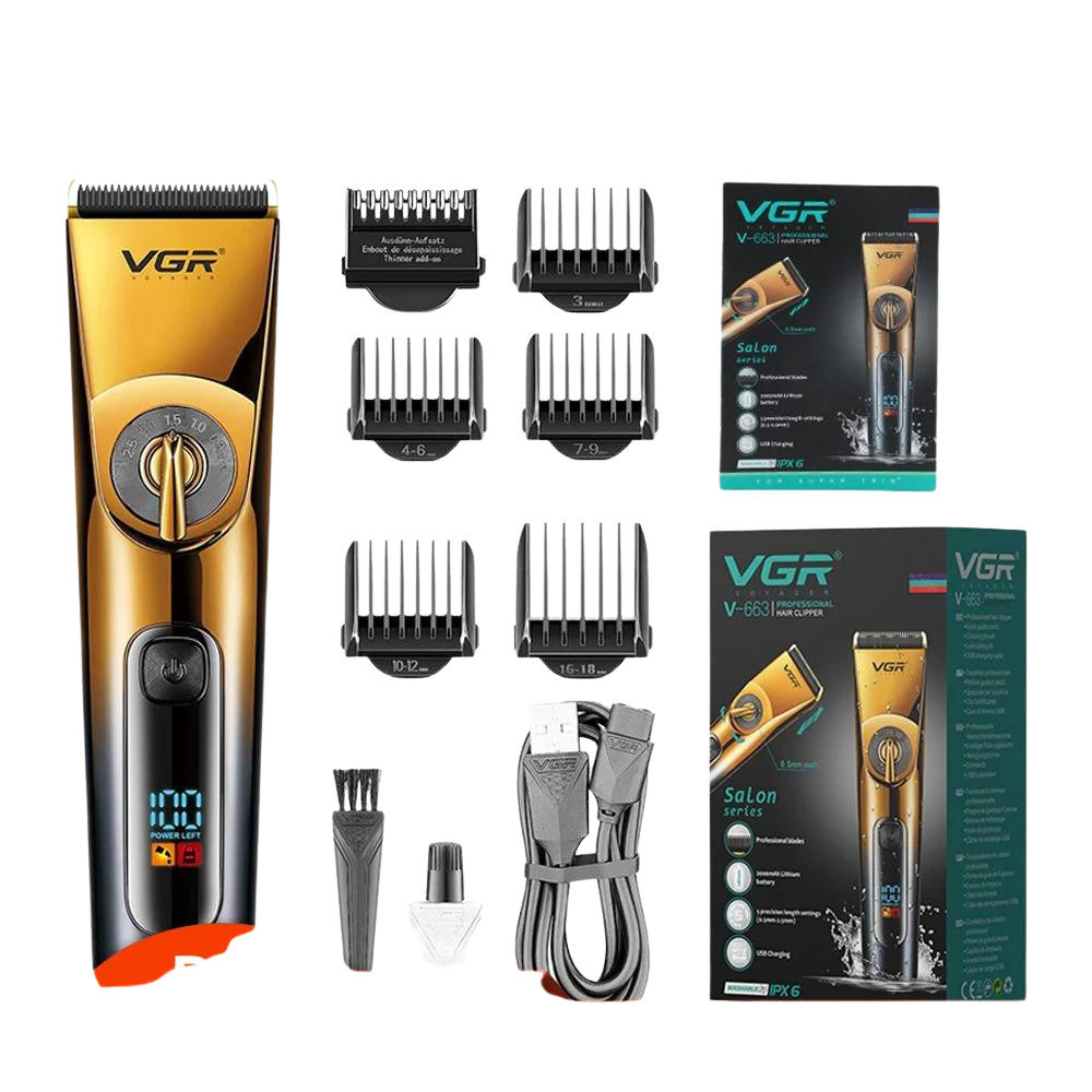 فى جى ار 663 ماكينه حلاقه الشعر الاحترافيه