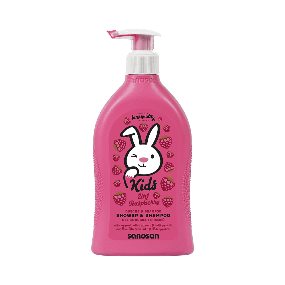 سانوسان شامبو وشاور للاطفال بالتوت 400 مل