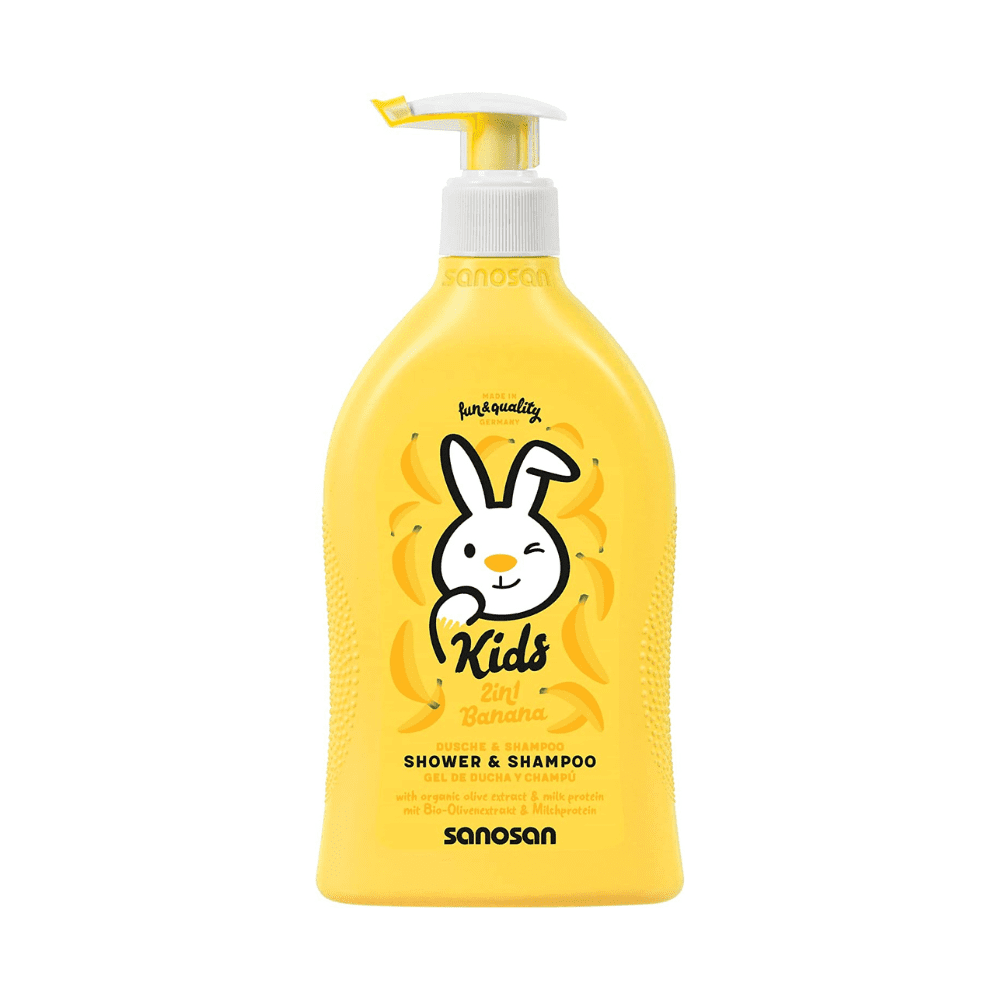 سانوسان شامبو وشاور للاطفال برائحه الموز 400 مل