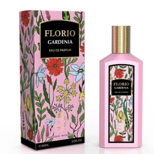 Florio Gardenia." This 90ml Eau de Parfum فلوريو  جاردينيا عطر للنساء  90 مل