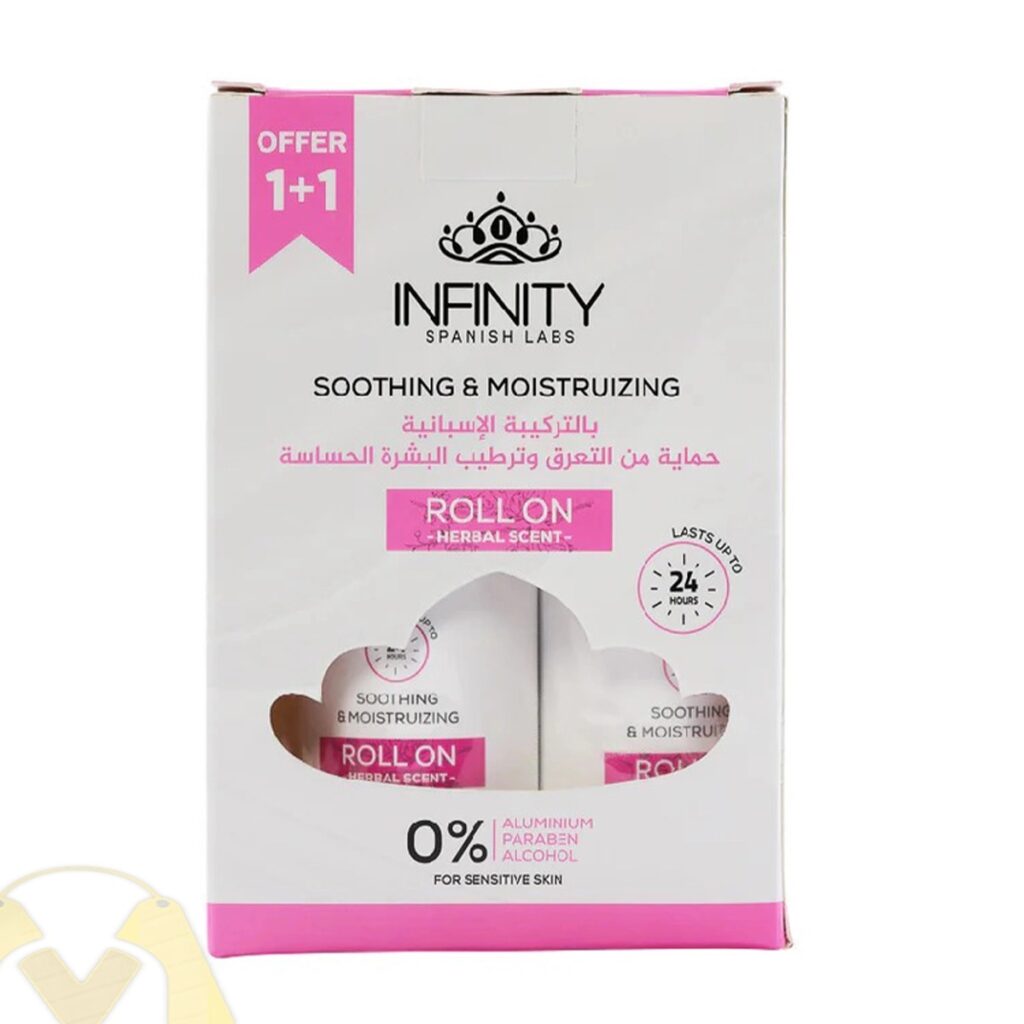 انفينيتى رول اون برائحة الاعشاب عرض 2 ق 80 مل