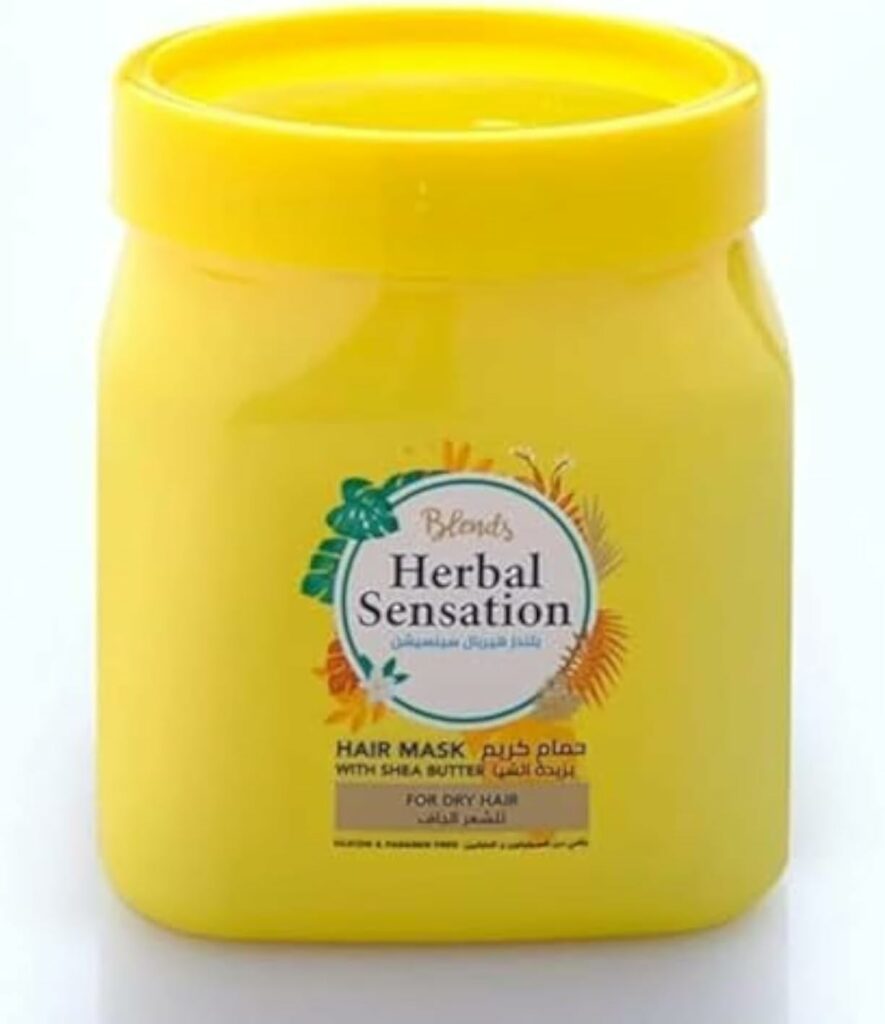 هيربال حمام كريم بالشيا 600 جم للشعر الجاف