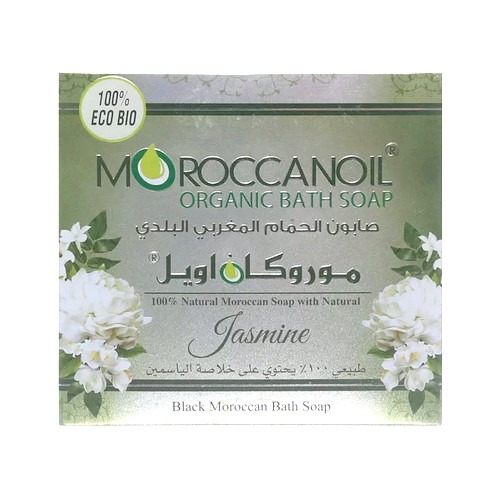 موروكان صابون مغربى ياسمين + ليفة 250 جم
