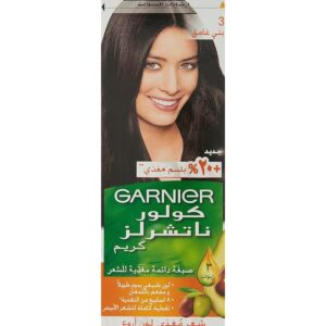 غارنية صبغة 3 بنى غامق