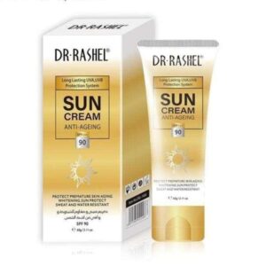 د راشيل صن بلوك  كريم مبيض ومقاوم للشيخوخه ومعامل حمايه 90 بحجم 60 جم